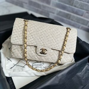 CHANEL PREOWNED Timeless/Classique tweed crossbody bag